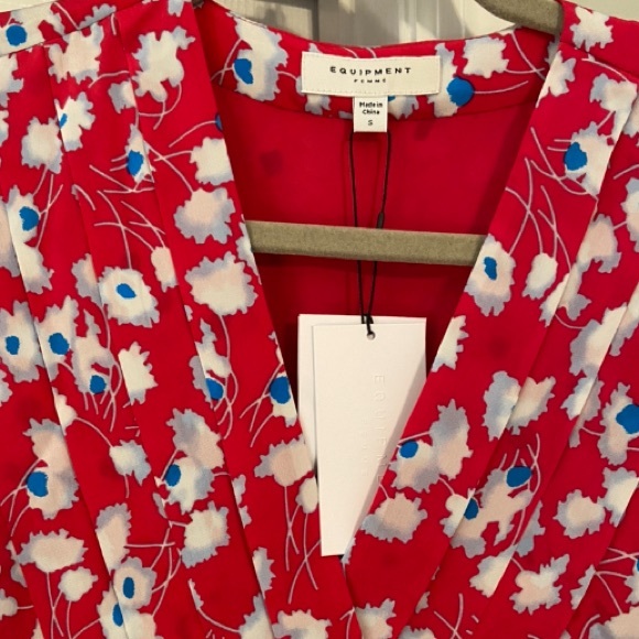 Equipment Collie Floral Silk Dress - Picture 8 of 8